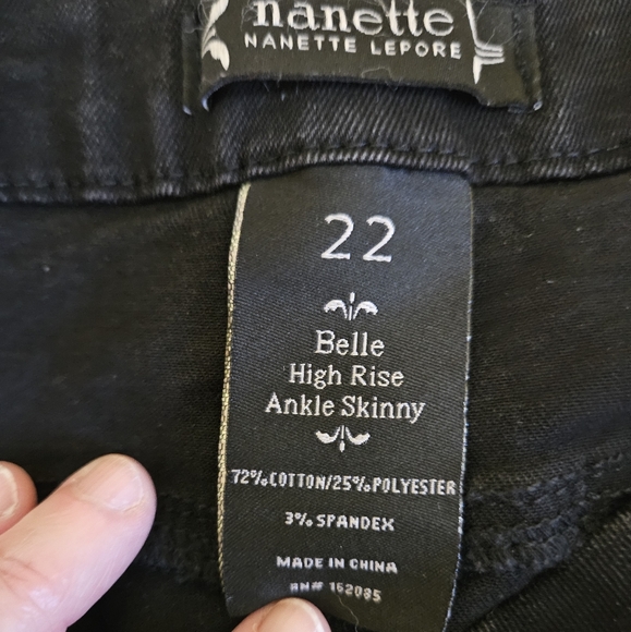 Nanette Lepore Jeans SZ 22 - Picture 3 of 4